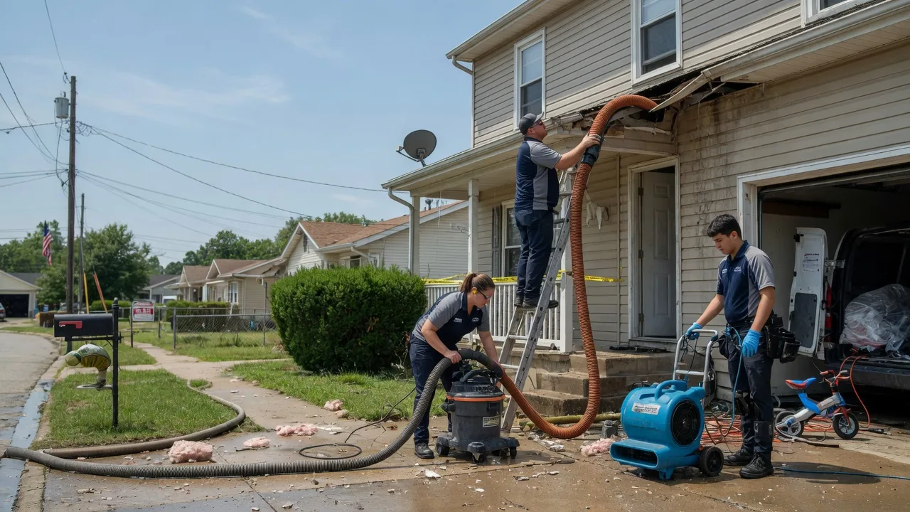 Water Damage Restoration in Martinsburg, MO near me